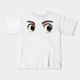 Chilchuck Tims Eyes from Dungeon Meshi or Delicious in Dungeon / Dungeon Food Anime Manga DM-3 Kids T-Shirt